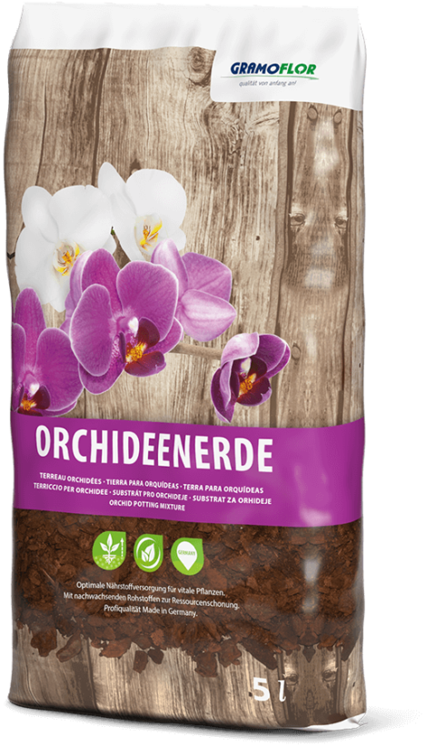 Nuestro sustrato para orquídeas ofrece un medio de cultivo ideal para