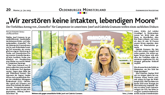 Oldenburgische Volkszeitung 31.7.2023