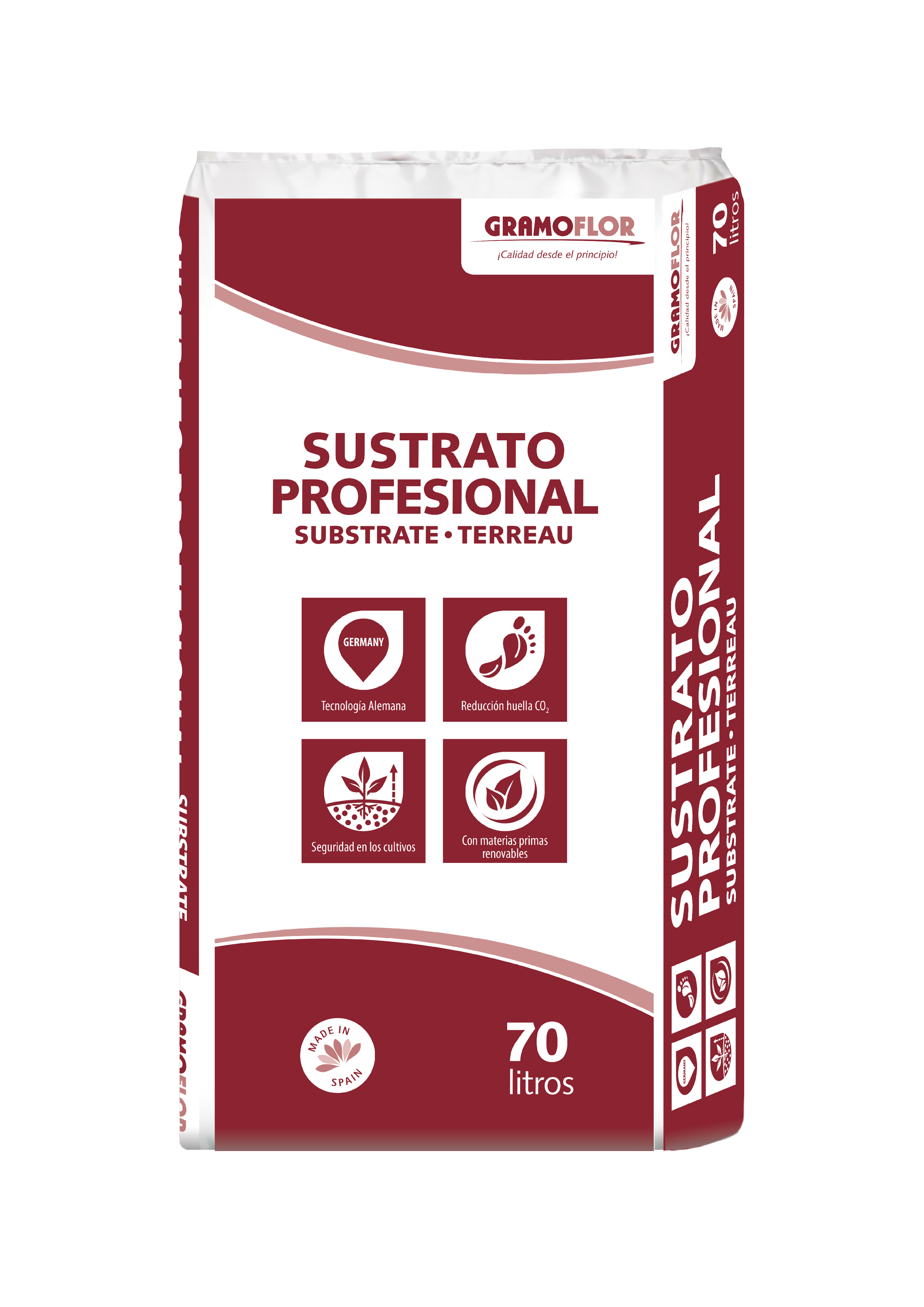 packshot_profisubstrat_70l Gramoflor Verpackung Profisubstrate